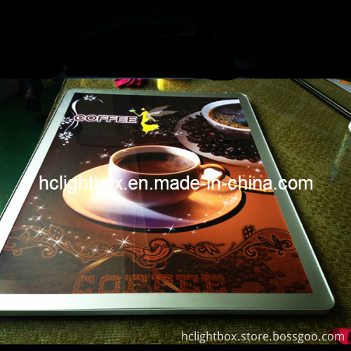 Restaurant Display Lit Menu Light up Menu Board Menu Light Box